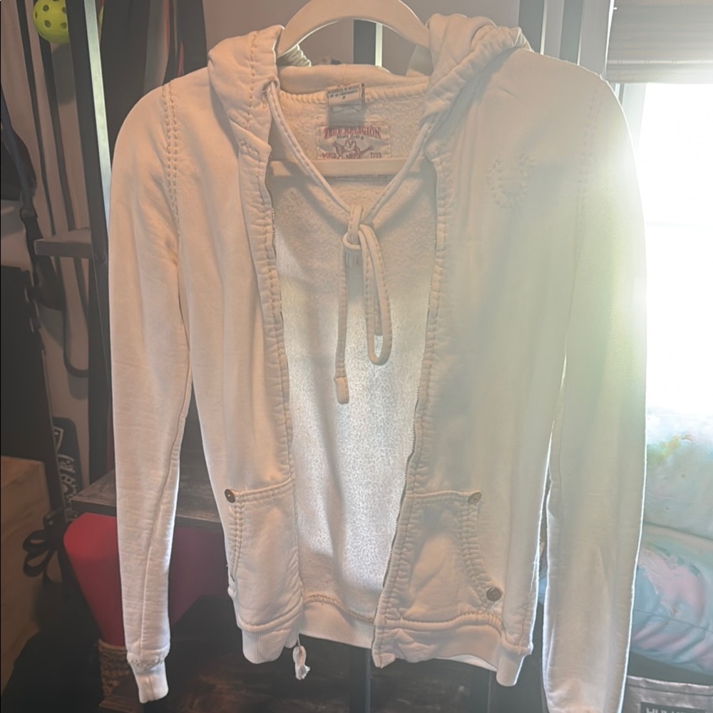 True Religion Pink Sweatshirt Hoodie